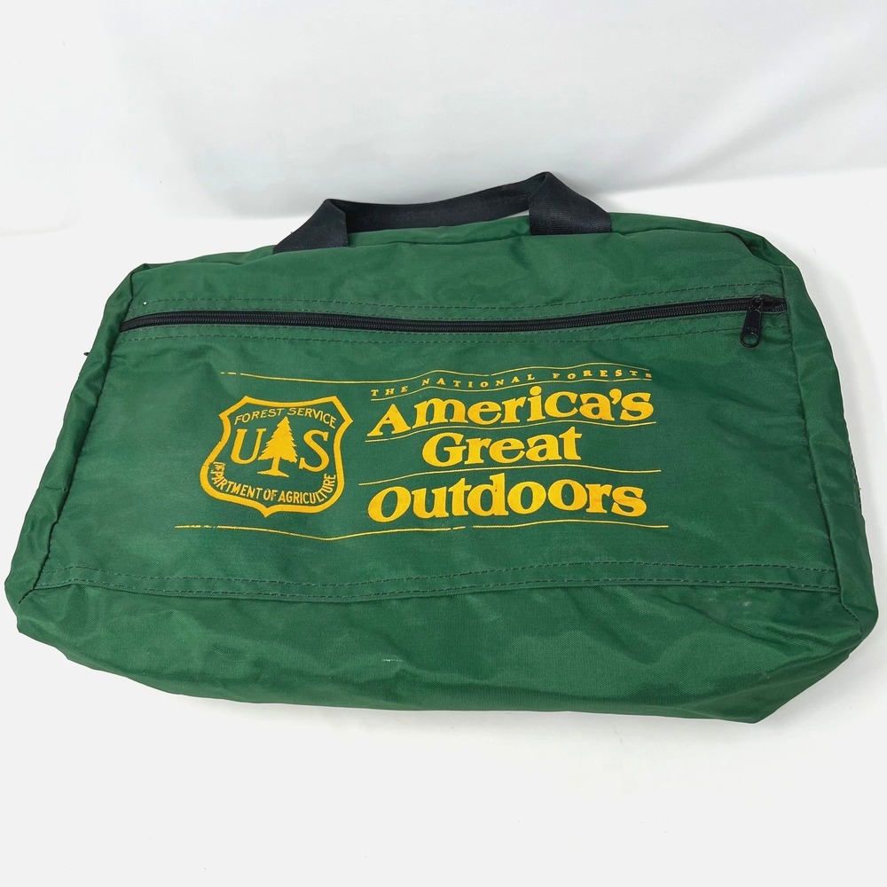 US Forest Service Department Of Agriculture Travel Work Ranger Bag Souvenir